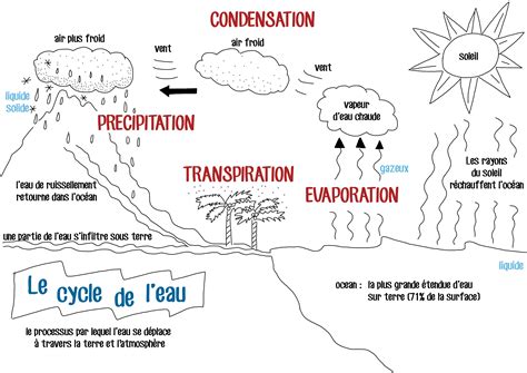 Le Cycle De L eau 5ème Exercices Corrigés Chapitre I - L'eau dans notre environnement - Physique-Chimie au Collège